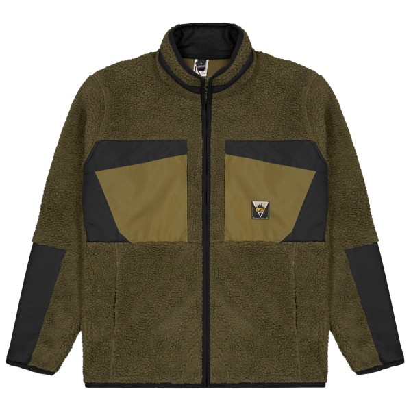 Picture - Pmbton Zip Fleece - Fleecejacke Gr XL oliv von Picture