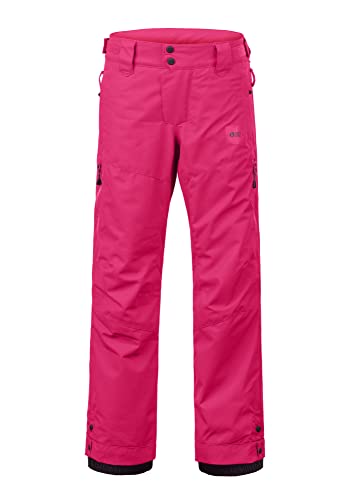 Picture Kids Time Pants Pink - Atmungsaktive wasserdichte Kinder Ski Hose, Größe 14 - Farbe Raspberry von Picture