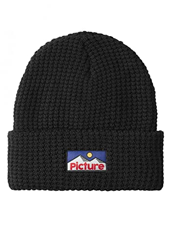 Picture Wazay Beanie Schwarz, Kopfbedeckung, Größe One Size - Farbe Black von Picture