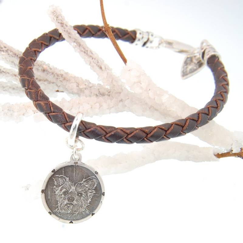 Haustier Graviert Foto Bettelarmband von PictureJewelry