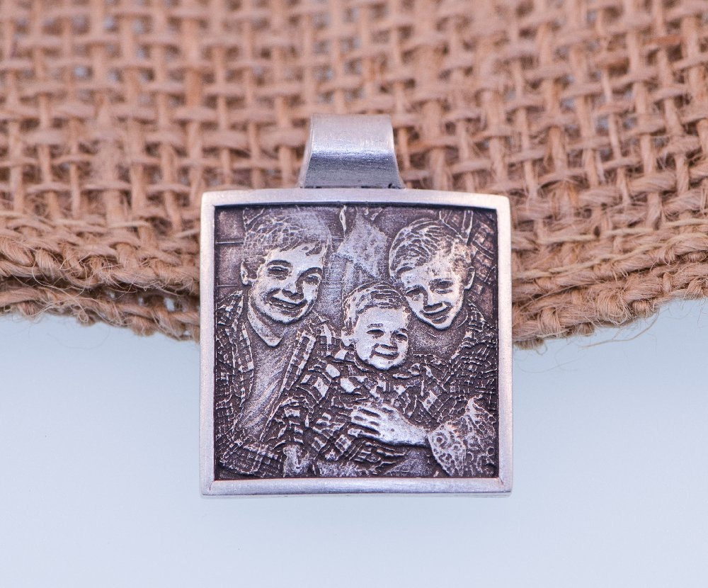Personalisierter 3D Foto Anhänger von PictureJewelry