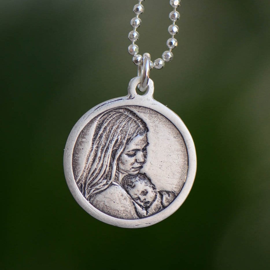 Personalisierter Runder Fotoanhänger von PictureJewelry