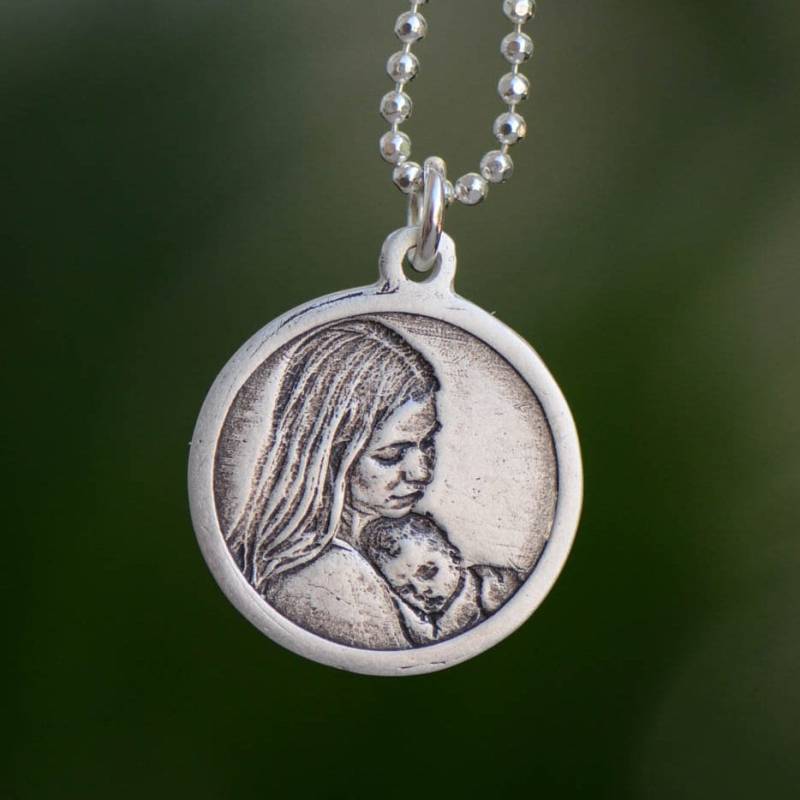 Personalisierter Runder Fotoanhänger von PictureJewelry