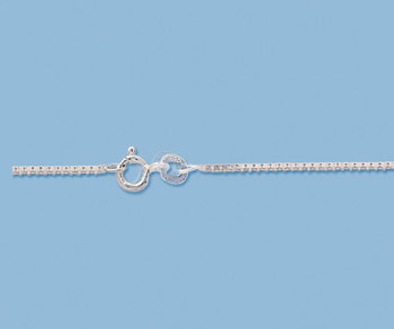 sterling Silber 1, 5 Mm Box-Kette von PictureJewelry