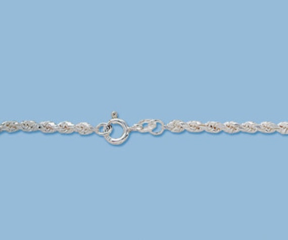 sterling Silber 2, 5 Mm Seil Kette von PictureJewelry