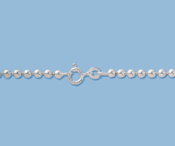 sterling Silber Kugelkette 1, 5 Mm sterling Silber Kugelkette 1, 5 Mm von PictureJewelry