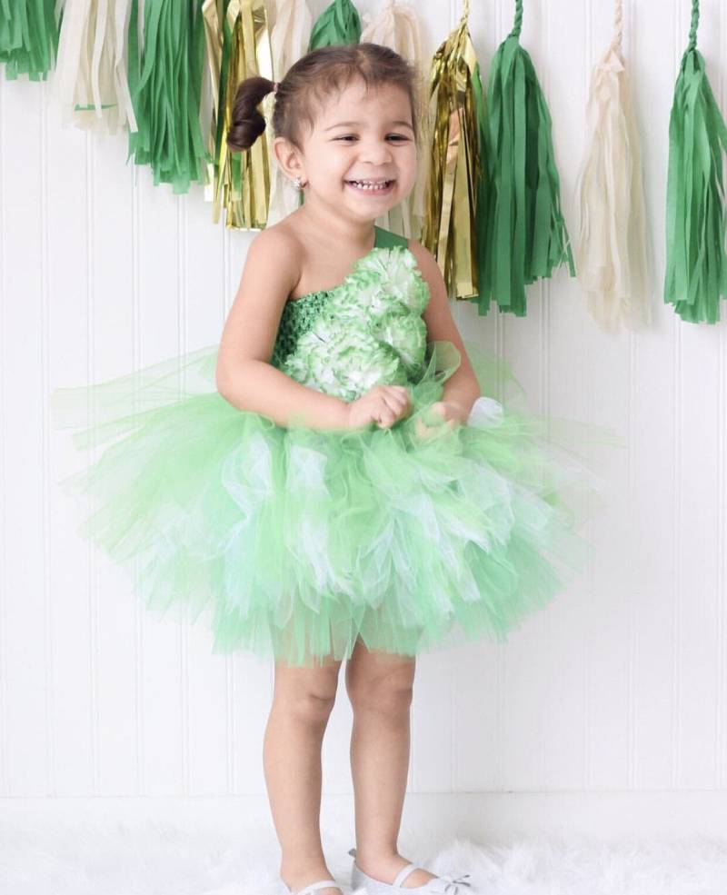 Shamrock, St Patricks Day Kleid, Tutu, Shamrock Grünes Tutu Baby Kleid von PicturePerfectCoutur
