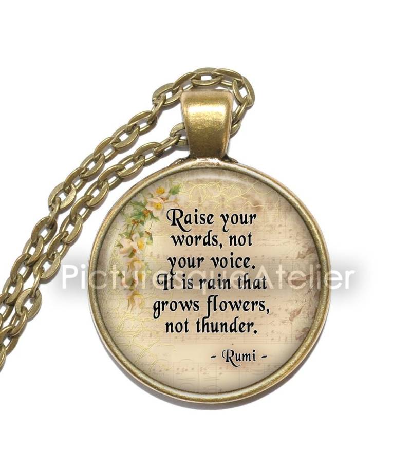 Rumi Zitat Halskette, Sufi Mystiker, Dichter, Gelehrter, Theologe, Kunst Anhänger Inspiration Glas Anhänger, Schlüsselring Rumi Zitat Halskette, Sufi Mystiker, Dichter, Gelehrter, Theologe, Kunst Anhänger Inspiration Glas Anhänger, Schlüsselring von PicturesqueAtelier