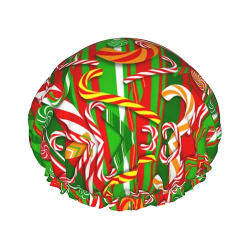 Frohe Weihnachten.Duschhaube für Männer Kappe Frauen Wiederverwendbar Wasserdicht Lange Dicke Haarpflege Haar Kurz Kinder Bad von Pidgazdfgv