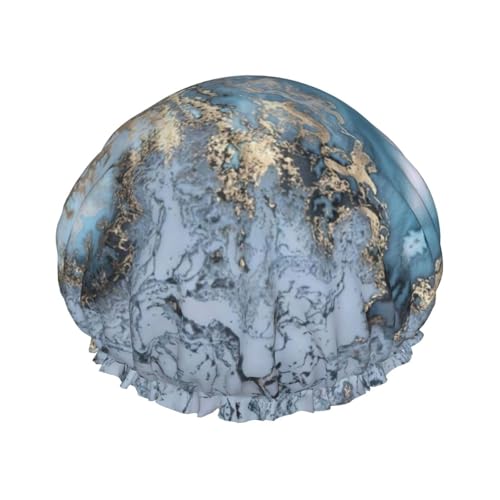 Marmor Duschhaube für Männer Kappe Frauen Wiederverwendbar Wasserdicht Lange Dicke Haarpflege Haar Kurz Kinder Bad Marmor Duschhaube für Männer Kappe Frauen Wiederverwendbar Wasserdicht Lange Dicke Haarpflege Haar Kurz Kinder Bad von Pidgazdfgv