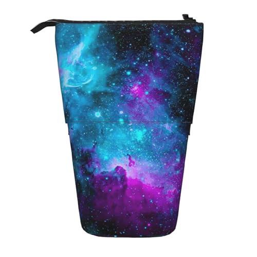 Pidgazdfgv Cool Star River Federmäppchen, tragbar, für Schule, Büro, Kinder, Studenten, Erwachsene, Mädchen, Jungen, Geschenk, Make-up von Pidgazdfgv