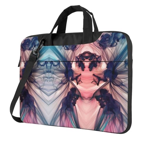 Pidgazdfgv Cool Wallpapers Laptoptasche, Unisex, Schultertasche, Kuriertasche, Aktentasche, Schuljahreszeit, Schwarz , 15.6 inch von Pidgazdfgv
