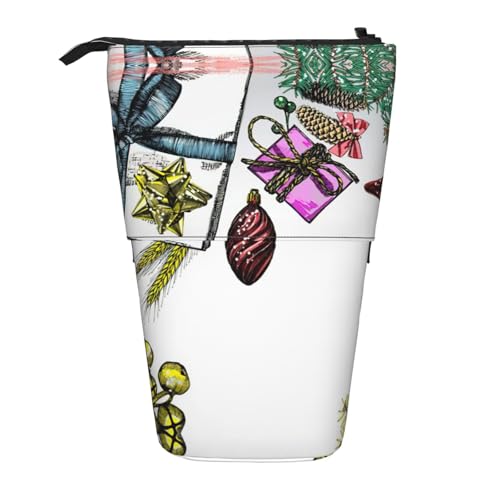 Pidgazdfgv Federmäppchen, tragbar, für Schule, Büro, Kinder, Studenten, Erwachsene, Mädchen, Jungen, Geschenk, Make-up, 1 Stück von Pidgazdfgv