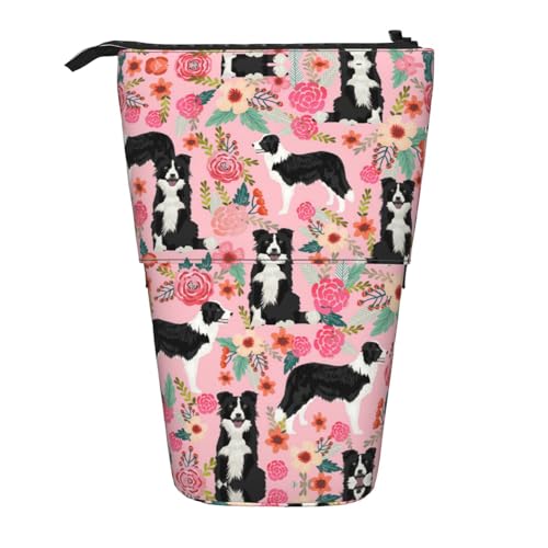 Pidgazdfgv Hunde-Federmäppchen, tragbar, für Schule, Büro, Kinder, Studenten, Erwachsene, Mädchen, Jungen, Geschenk, Make-up von Pidgazdfgv