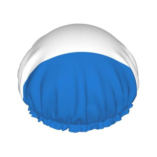 Sierra Leone Duschhaube mit Flagge, für Herren, Damen, wiederverwendbar, wasserdicht, lang, dick, Haarpflege, kurzes Kinderbad von Pidgazdfgv