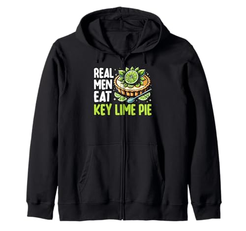Echte Männer Essen Key Lime Pie Key Lime Pie Kapuzenjacke Echte Männer Essen Key Lime Pie Key Lime Pie Kapuzenjacke von Pie Gifts