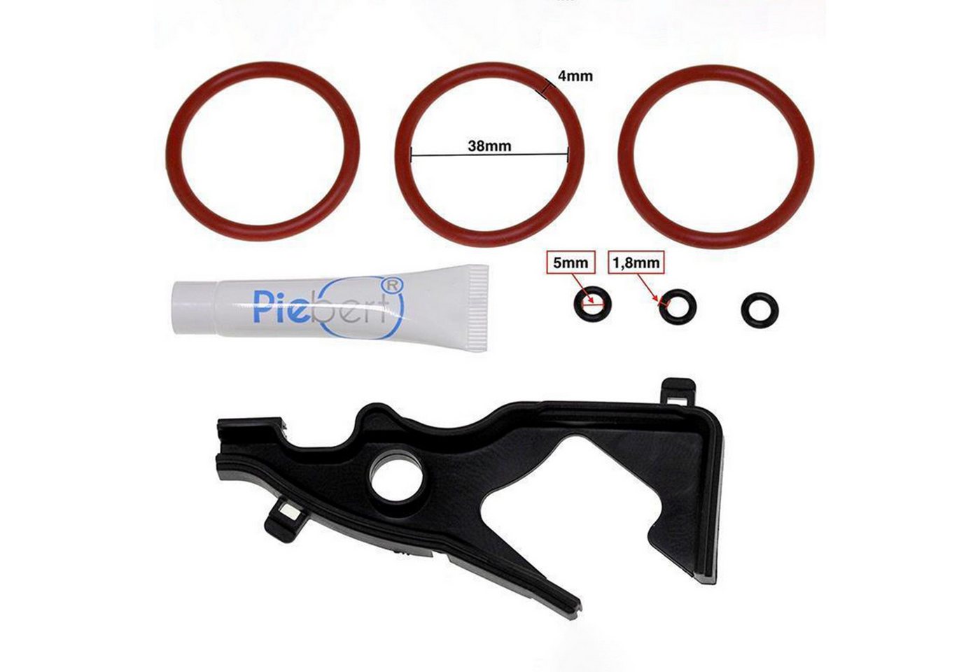 Piebert Pflege-Set 200923 für Siemens EQ5, EQ6, EQ7, EQ8 Kaffeevollautomaten Pflegeset von Piebert