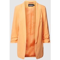 Pieces Blazer in unifarbenem Design Modell 'BOSELLA' in Orange, Größe XS von Pieces