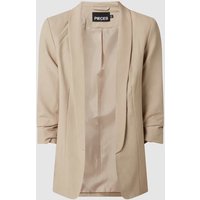 Pieces Blazer mit Schalkragen in Beige, Größe XL von Pieces