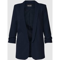 Pieces Blazer mit Schalkragen in Dunkelblau, Größe M von Pieces