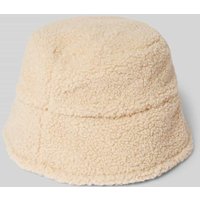 Pieces Bucket Hat mit Teddyfell Modell 'NETTY' in Ecru, Größe 1 von Pieces
