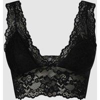 Pieces Bustier aus Spitze Modell 'Lina' in Black, Größe XS von Pieces