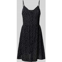 Pieces Fließendes Freizeitkleid mit Allover-Muster Modell 'TALA' in Metallic Black, Größe L Pieces Fließendes Freizeitkleid mit Allover-Muster Modell 'TALA' in Metallic Black, Größe L von Pieces