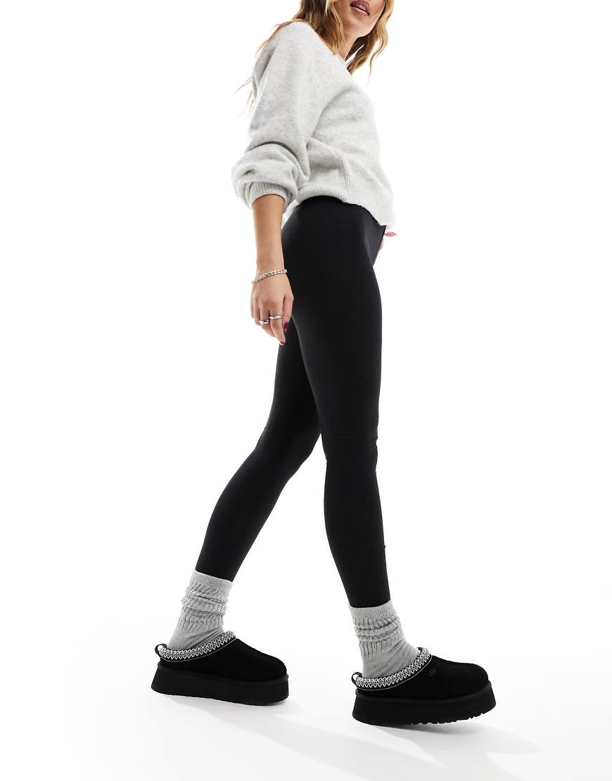 Pieces High-Waist-Leggings in Schwarz Pieces High-Waist-Leggings in Schwarz von Pieces