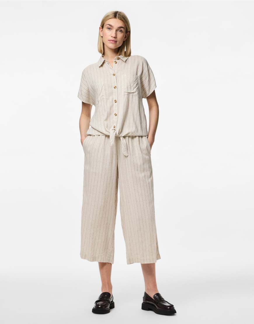 Pieces - Hosenrock in Birke-Neutral von Pieces