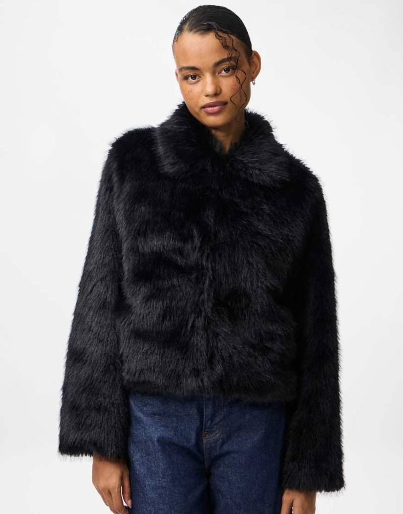 Pieces - Jacke in Schwarz von Pieces