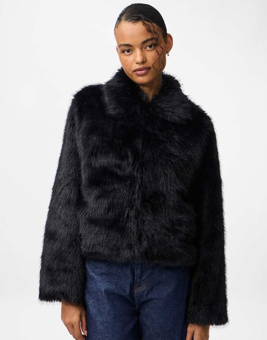 Pieces - Jacke in Schwarz von Pieces