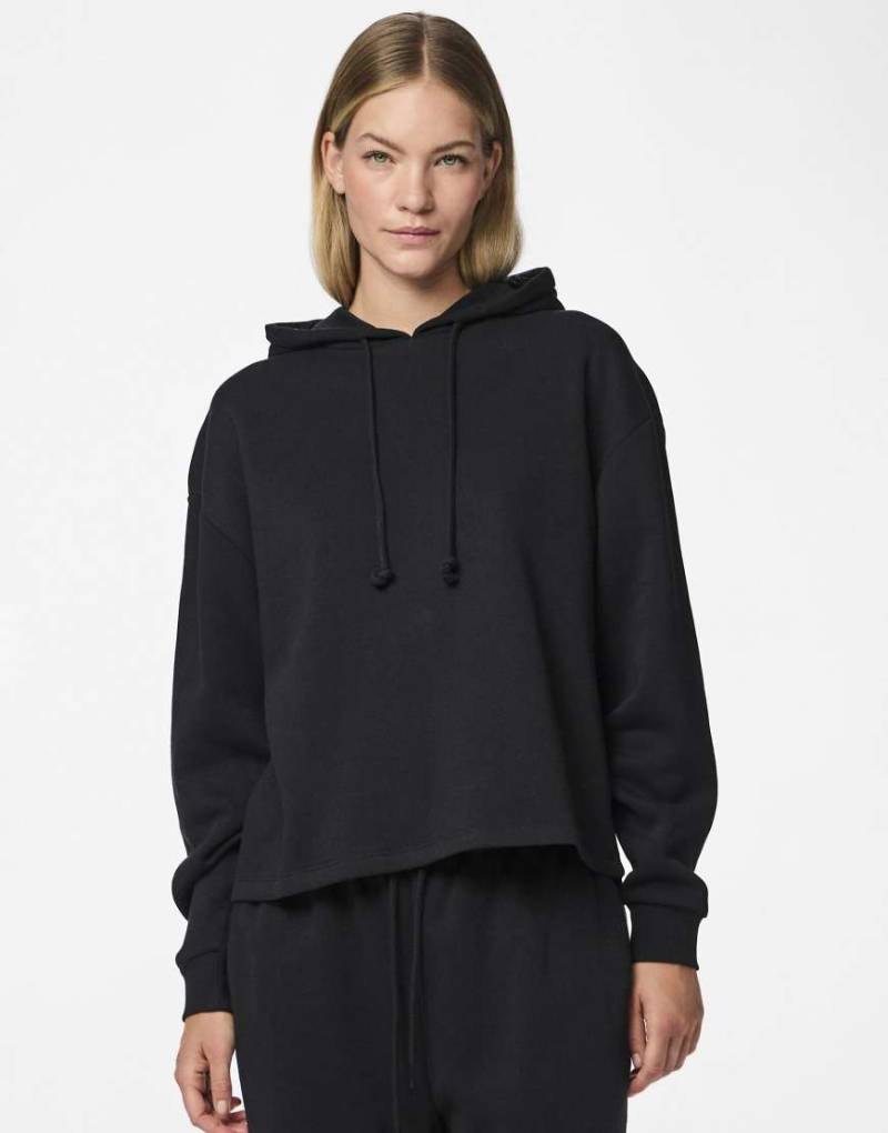 Pieces - Kapuzenpullover in Schwarz von Pieces