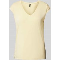 Pieces Loose Fit Tanktop mit Modal-Anteil Modell 'KAMALA' in Hellgelb, Größe M von Pieces