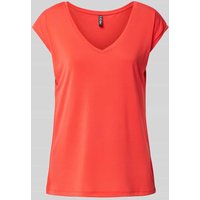 Pieces Loose Fit Tanktop mit Modal-Anteil Modell 'KAMALA' in Rot, Größe M von Pieces