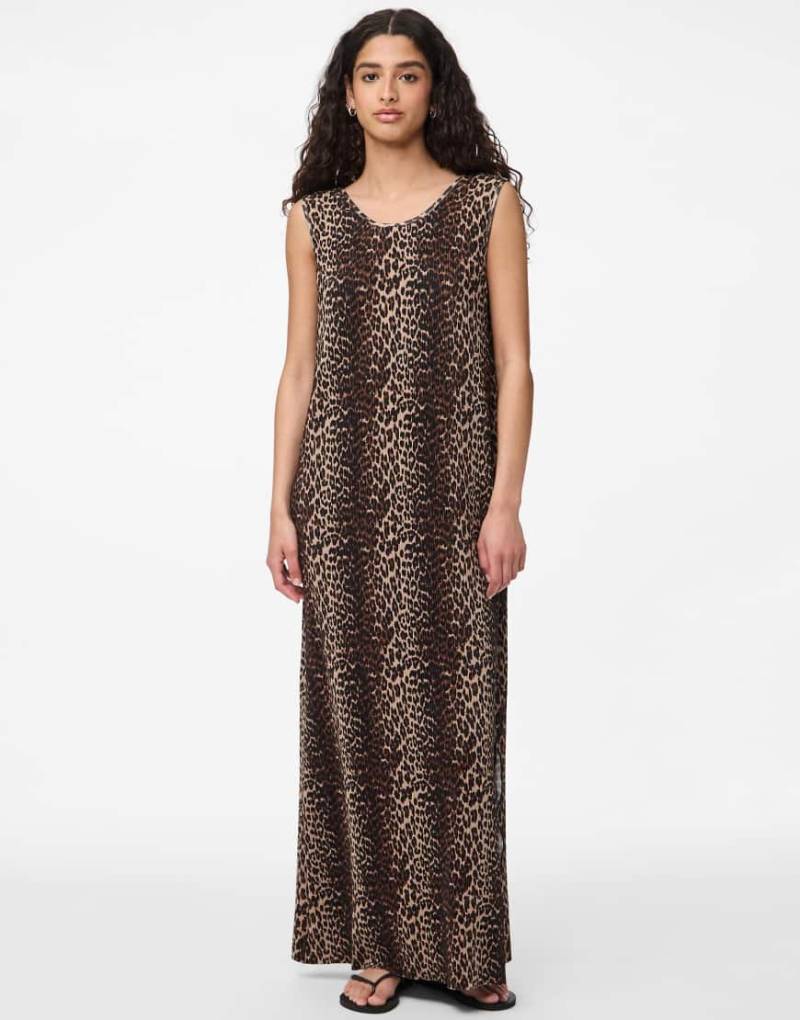 Pieces - Maxikleid in Schwarz von Pieces