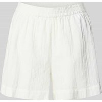 Pieces Regular Fit Shorts aus reiner Baumwolle Modell 'MUNA' in Weiss, Größe XS von Pieces
