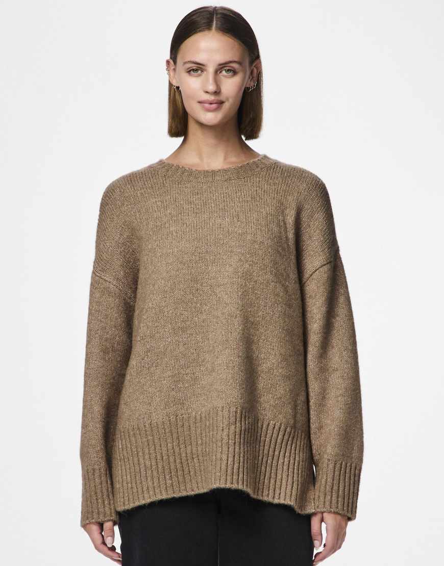 Pieces - Strickpullover in Birkenweiß-Neutral Pieces - Strickpullover in Birkenweiß-Neutral von Pieces
