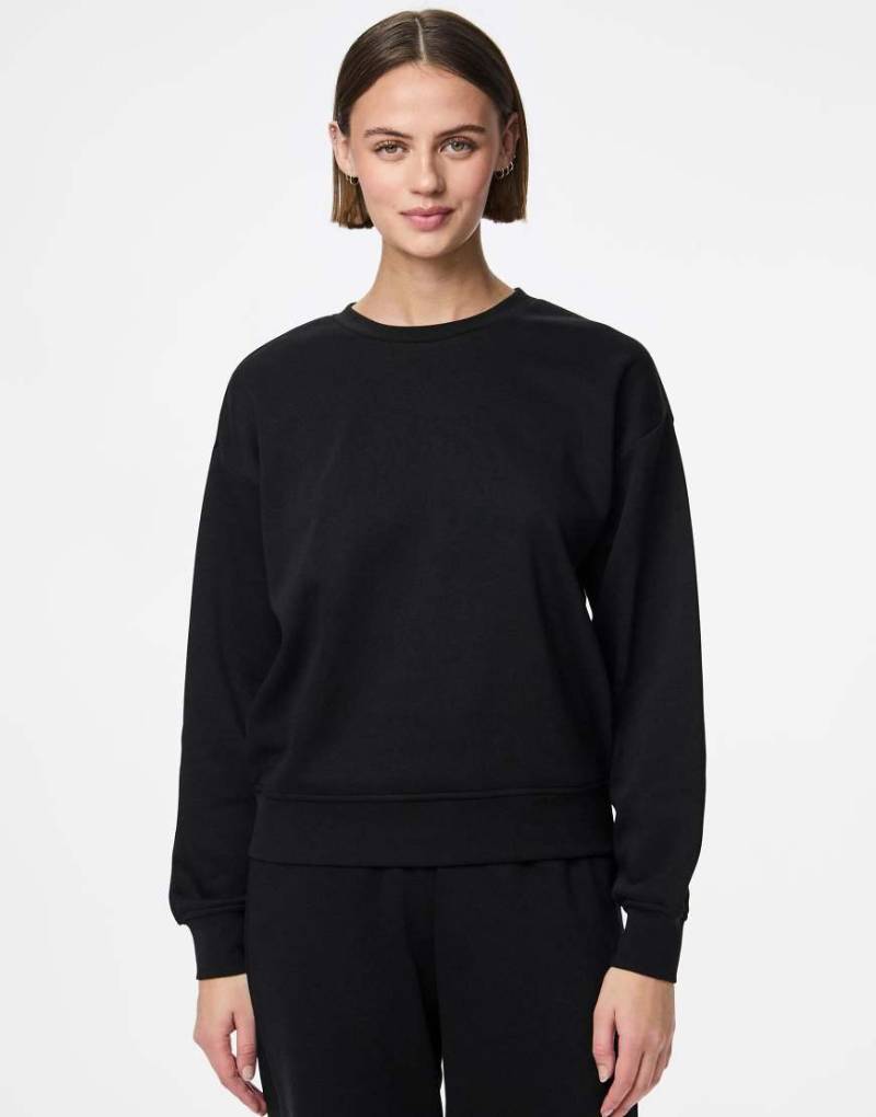 Pieces - Sweatshirt in Schwarz von Pieces