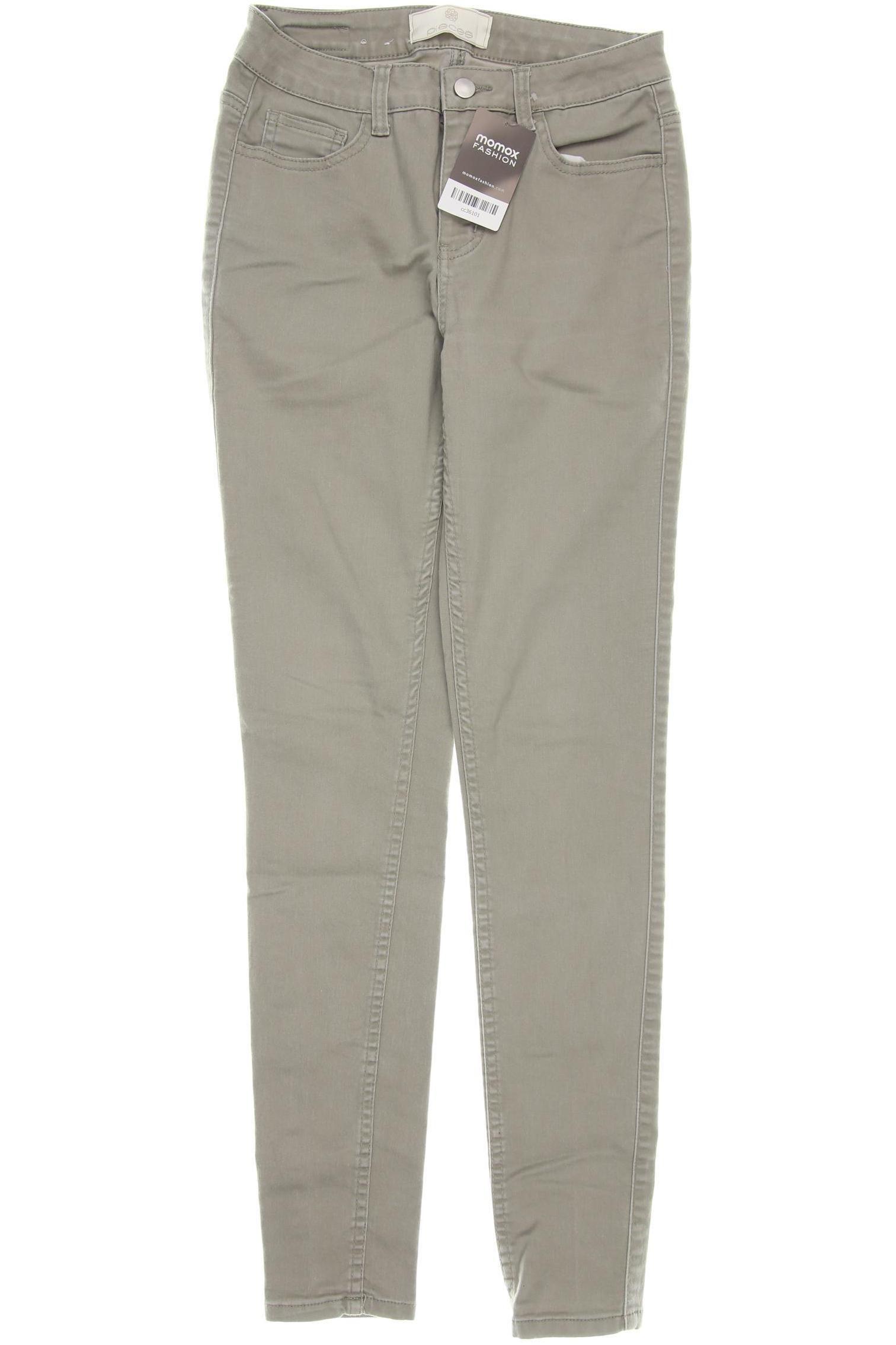 pieces Damen Jeans, grau von Pieces