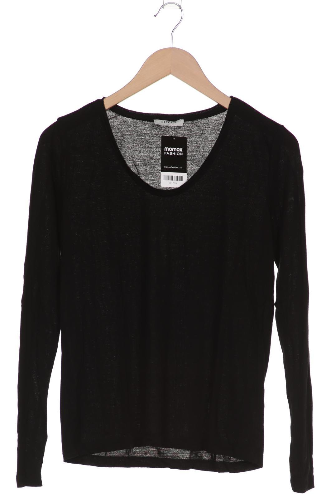 pieces Damen Langarmshirt, schwarz von Pieces