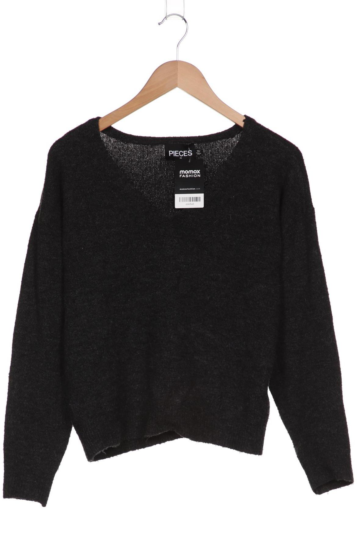 pieces Damen Pullover, grau von Pieces