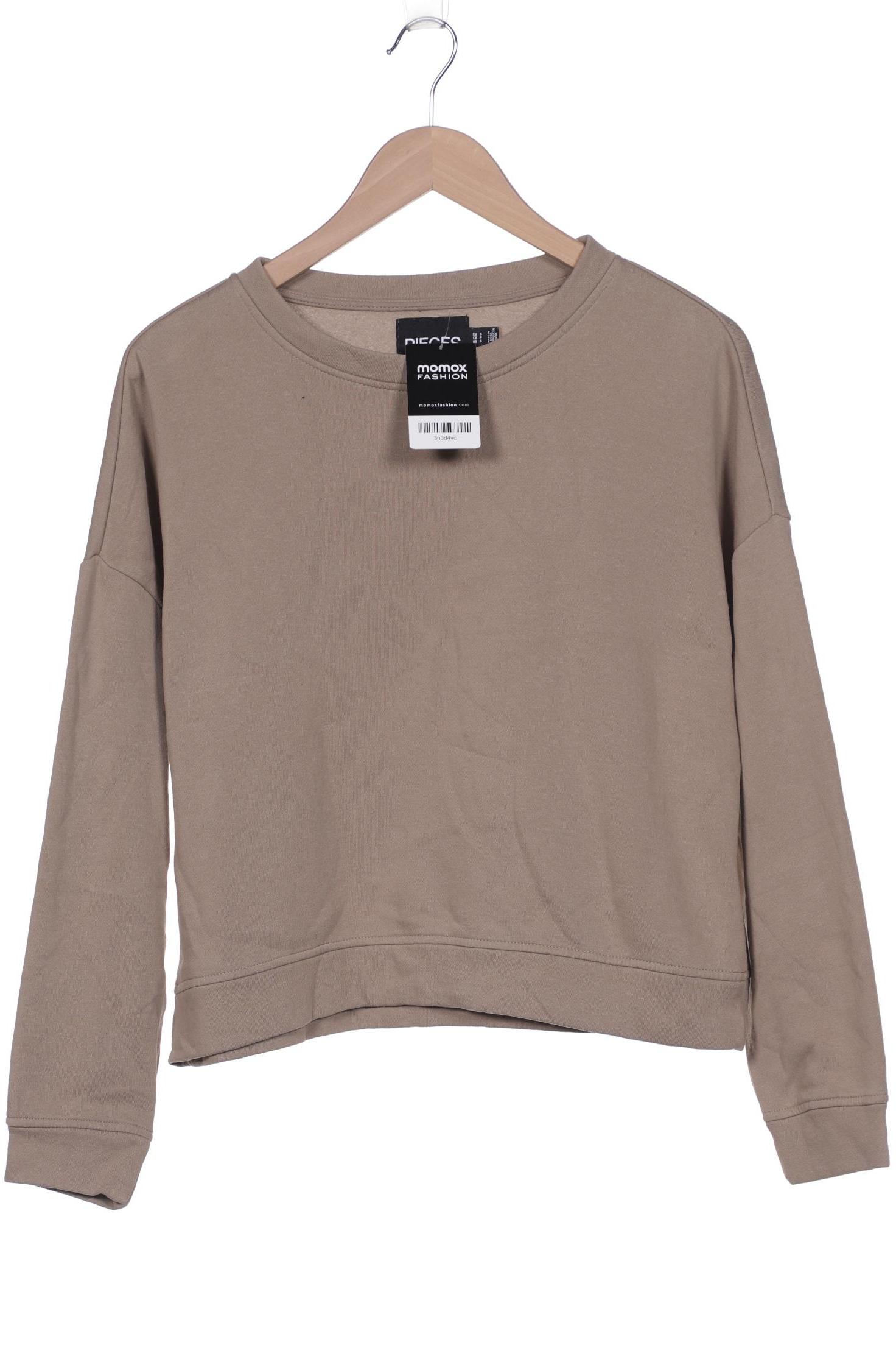 pieces Damen Sweatshirt, beige von Pieces