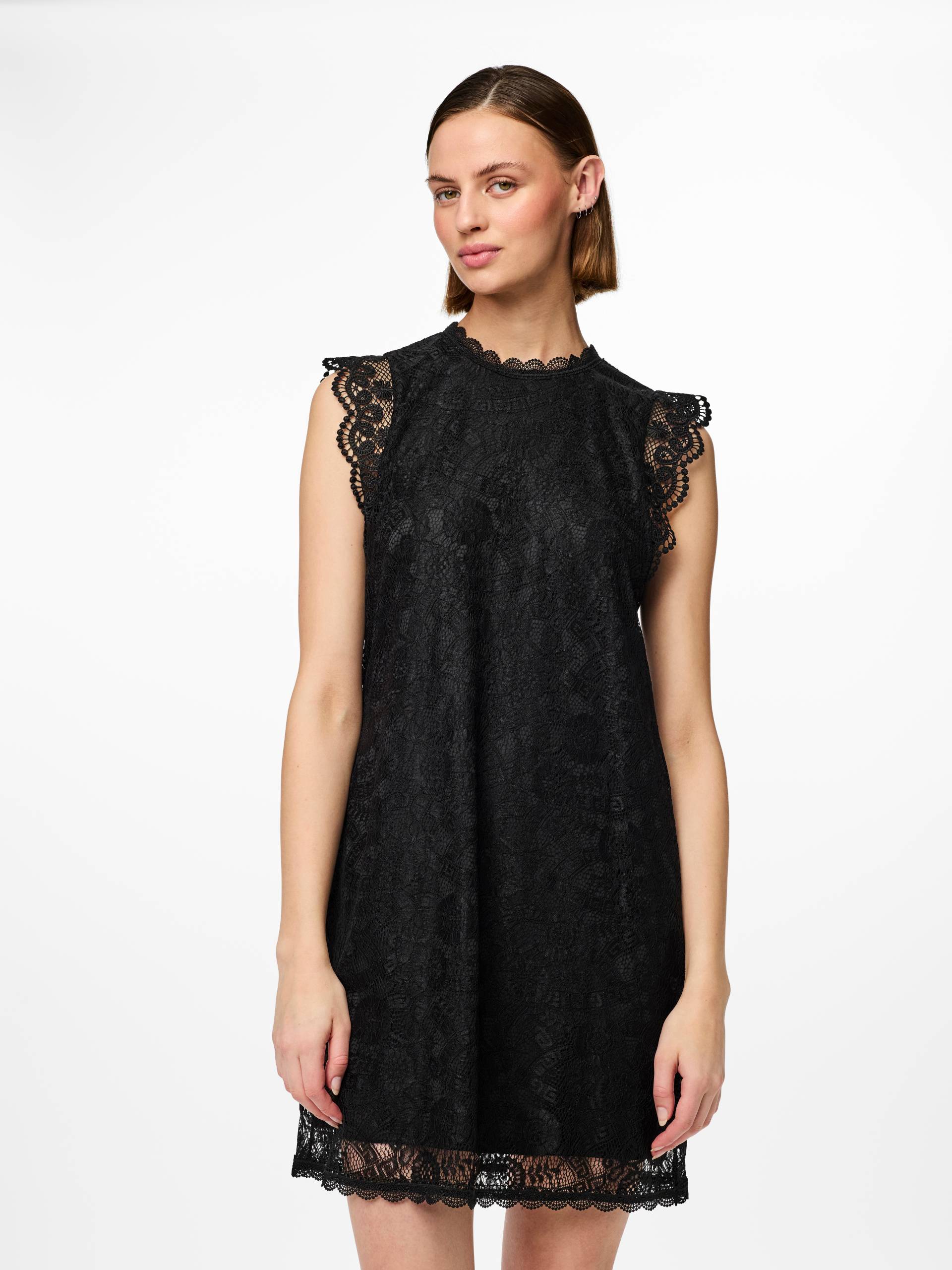 pieces Spitzenkleid "PCOLLINE SL LACE DRESS NOOS" Sommerkleid von Pieces