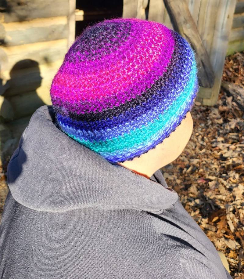 Handgehäkelte City Chic Slouchy Mütze von PiecesAllTogether