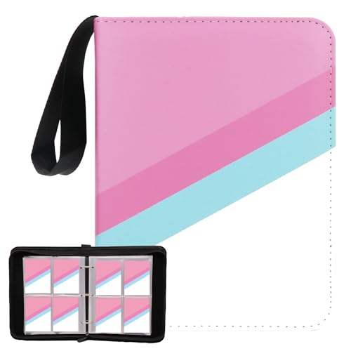Piefectpie 4-Pocket Kartenhalter für Mädchen - Sammelkarten Halter Reißverschluss - 400 Fächer - Standardgröße - Hochwertiges PU-Leder - TCG MTG PTCG Spielkarten - Sportkartensammler Piefectpie 4-Pocket Kartenhalter für Mädchen - Sammelkarten Halter Reißverschluss - 400 Fächer - Standardgröße - Hochwertiges PU-Leder - TCG MTG PTCG Spielkarten - Sportkartensammler von Piefectpie