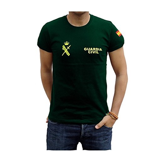 Piel Cabrera T-Shirt Guardia Civil, camiseta GC original 9, Grün, camiseta GC original 9 XXL von Piel Cabrera