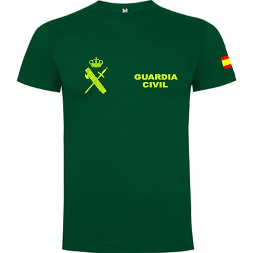 Piel Cabrera T-Shirt Guardia Civil, camiseta GC original 9, Grün, camiseta GC original 9 XXL von Piel Cabrera