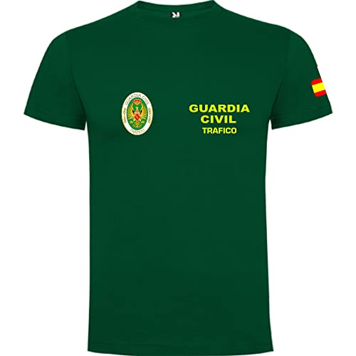 Piel Cabrera T-Shirt Guardia Civil Trafic, GCT, Grün, GCT XXL von Piel Cabrera