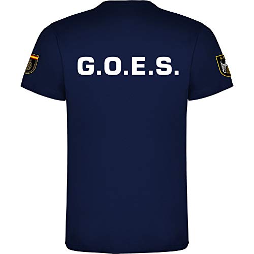 Piel Cabrera T-Shirt Policia National Spanien G.O.E.S., Blau XXL von Piel Cabrera