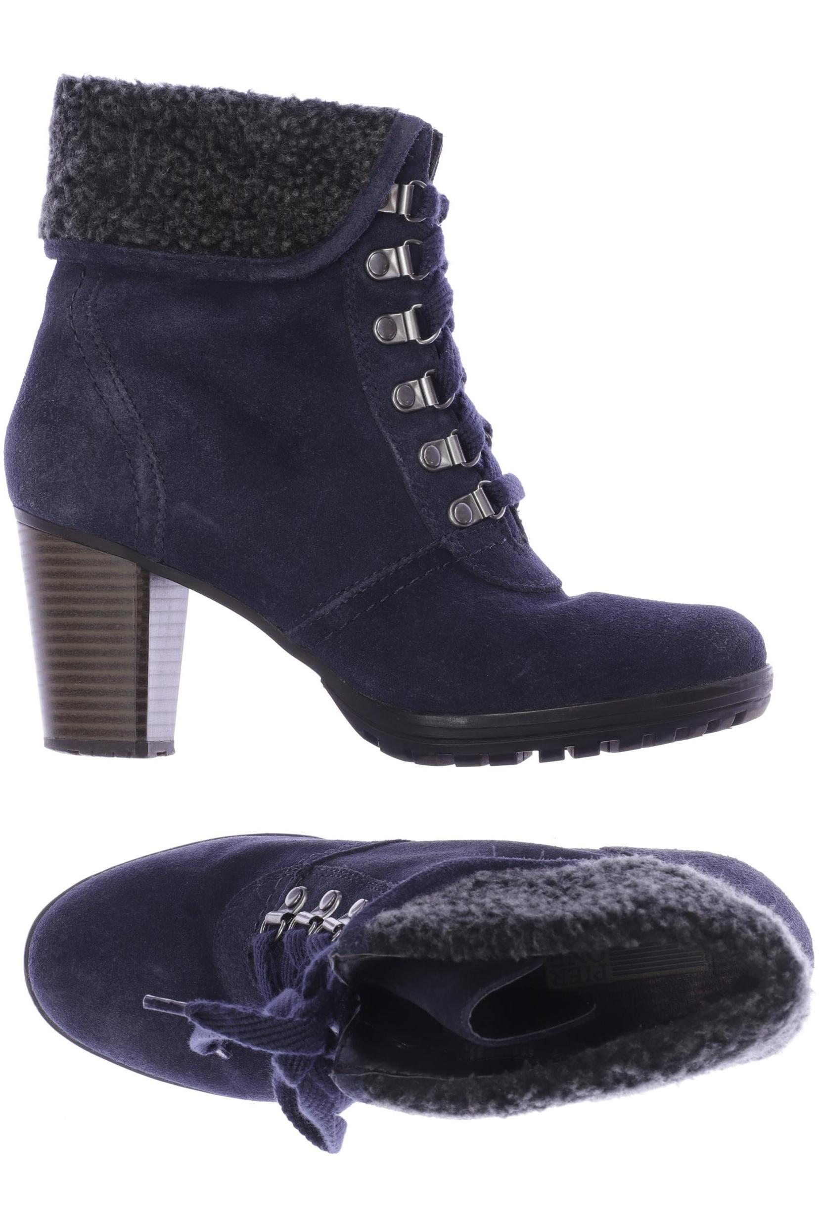 pier one Damen Stiefelette, marineblau von Pier One